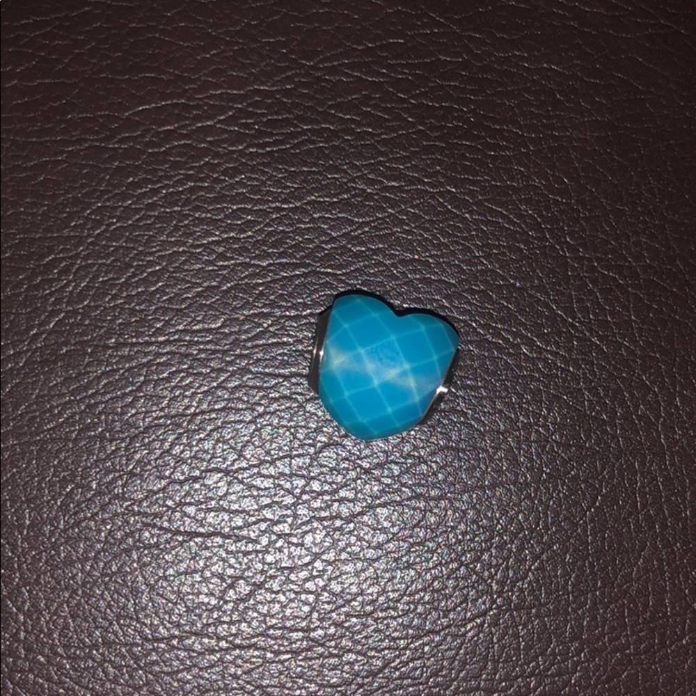 Pandora blue hart charm